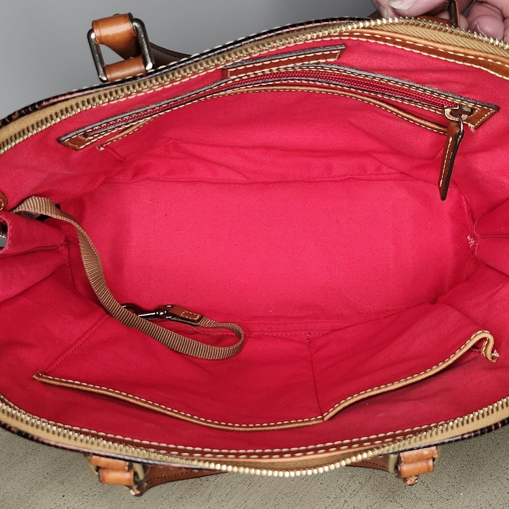 Dooney & Bourke PYTHON Dome Zip - image 9